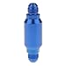 Generic 40 Micron Fuel Filter Inline AN8 Male Threaded Stainless Steel Element Petrol Filter - blue RS.1070.00