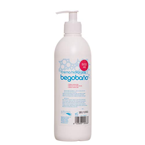 Begobaño Crema Hidratante De Aroma Suave Y Rápida Absorción. Formato 500 Ml Con Dosificador.