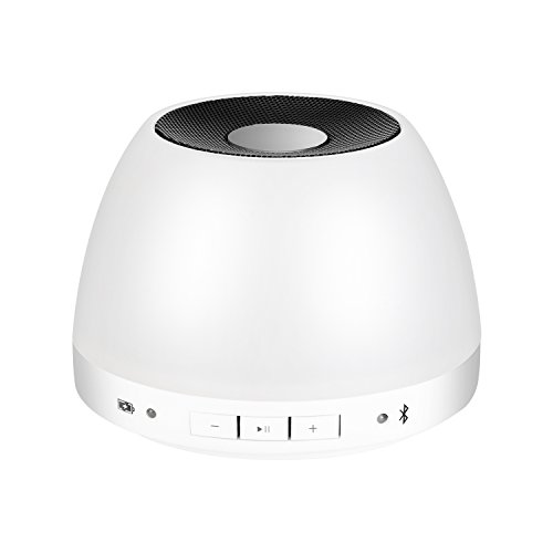 Preisvergleich Produktbild Phonect LED Nachtlicht mit Drahtlos Bluetooth Lautsprecher Smart-Touch Stimmungslampe