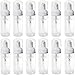 Produktbild 12 Stück leere Flasche Reiseseife Flasche Mini Flüssigkeit Schaum Fein Sprühflasche für Reinigung, Reisen, Kosmetik Verpackung (50 ml)