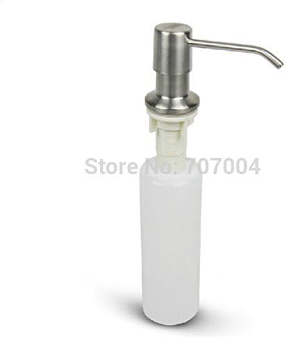 TougMoo Global Stainless Steel &amp; Plastic Liquid Soap Dispenser For Kichen Sink 220Ml