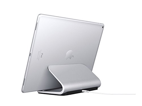 Logitech 939-001471 BASE Ladestation mit Smart Connector-Technologie für Apple iPad Pro 12,9/9,7 Zoll silber - 4