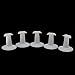 5x Salon DIY Nail Art Painting Hard Plastic Finger Stand Support Rest Holder - White, 3x1.5cm