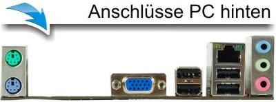 shinobee Silent-PC Dual-Core Office/Multimedia PC Computer mit 3 Jahren Garantie! inkl. Windows7 Professional – AMD Athlon X2 220 2×2.80 GHz, 4GB RAM, 160GB HDD, AMD Radeon 3000VGA, DVD±RW, Office, USB #4886 - 2