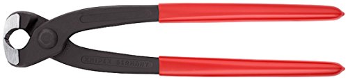 KNIPEXEar Clamp Pliers black atramentized, plastic coated 220 mm (self-service card/blister) 10 98 I220 SB