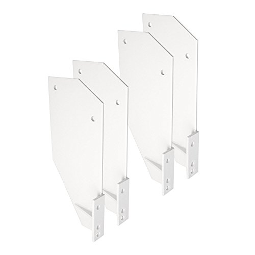 Preisvergleich Produktbild JAROLIFT Dachsparrenhalter für Gelenkarmmarkise Basic Plus, 4er Pack