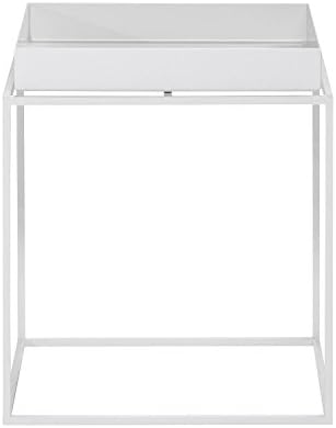 Tray Table Side Table white/30x30x34cm