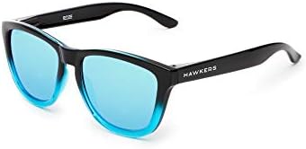 HAWKERS ONE POLARIZED, Occhiali da sole Unisex - Adulto, Fusione Blu Polarizzato, Taglia unica
