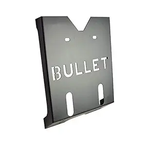 SMS Traders Safety Engine Guard Bullet Designed Mud Protection Steel Engine Guard/Bash Plate/Sump Guard for Royal Enfield Classic, Standard 350/500 BS6 Black