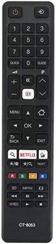 VINABTYCT-8053 Remote Control suits Toshiba 40U7653DB 48U7653DB 65U6663 55U6663 55U7653 55U6763 49U6763DG 49V6763DA 55U5766DA 55U6763DA