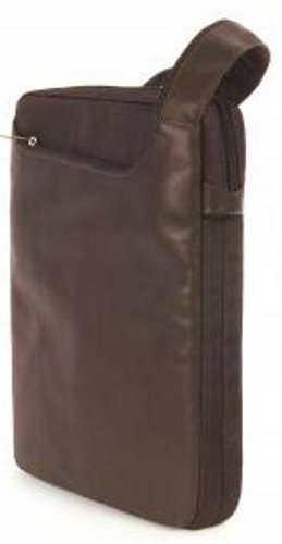 Tucano Fina Leder Tasche für Apple iPad/Netbooks 29,5 cm (11,6 Zoll) Größe XS braun - 2