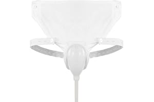 FILFEEL Collecteur d'urine en silicone avec sacs de cathéter d'urine Sacs d'urinoir d'incontinence de voyage pour hommes femmes adultes personnes âgées(Elderly Men Type)