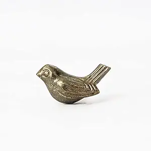 Decokrafts Set of 2 Metal Bird Shape for Kids Room Kitchen Cabinet Cupboard Door Knobs Dresser Wardrobe and Drawer Pull