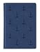 Produktbild Ladytimer Grande Deluxe Blue 2019 - Taschenplaner / Taschenkalender A5 - Tucson Einband - Motivprägung Anker - Weekly - 128 Seiten