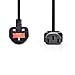 Produktbild TronicXL Kaltgerätekabel UK United Kingdom England - Netzkabel Stecker Typ G GB - IEC-320-C13 (10m)
