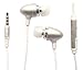 Produktbild Emartbuy Silber In Ear Kopfhörer Headset mit Mikrofon Geeignet Für Denver SDQ-50002G / Denver SDQ-55024L Smartphone