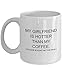 Produktbild My girlfriend is hotter than my coffee mug, gift for boyfriend, funny gift for boyfriend, funny coffee mug for boyfriend