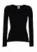 Produktbild Fruit of the Loom: Lady-Fit Valueweight LS T-Shirt 61-404-0, Größe:M;Farbe:Black