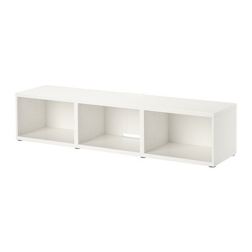 Preisvergleich Produktbild IKEA BESTA TV-Bank in weiß; (180x40x38cm)