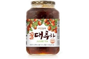 DAE JOO Sweet Korean Honey Jujube tea 1kg, Honig Dattel Tee (꿀대추차) 1kg, Made in Korea, Premium quality (Jujube/Dattel) (Dattel)