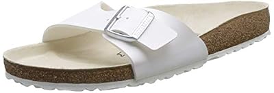 Birkenstock Sandales - Nu Pieds birkenstock bk040731 Madrid Blanc 41