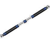 S&uuml;ngerli Barfiks &Ccedil;ubuğu 82-130 Cm &Ccedil;ift S&uuml;ngerli Ayarlanabilir Barfiks &Ccedil;ekme Demiri Barfiks Aleti