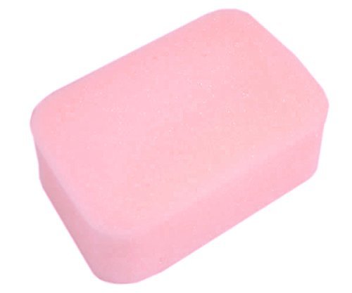 AEL Super Soft Baby Bath Sponge Baby Pink Bathroom Cleaning Accessory Brand New