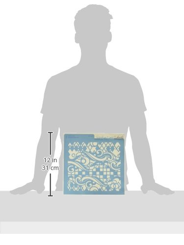 Rebecca Baer Schablone 11.75-inch X 11.75-inch Mosaik - 2