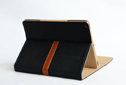 inShang Hülle für Apple iPad 2 iPad 3 iPad 4, Edles PU Leder Tasche Hülle Skins Etui Schutzhülle Ständer Smart Case Cover für Tablet iPad, Super Automatische Einschlaf-/Aufwach funktion, elegant Belt + buckle design + inShang Logo hochwertigen Stylus Eingabestift Stift - 4