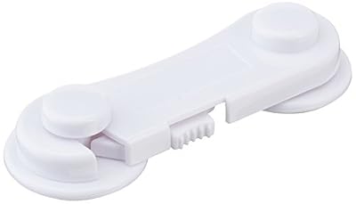 Olympia Helly Bloque porte Miroir ou en Verre - Anti Pince Doigt - Securite Enfant Protection Bebe