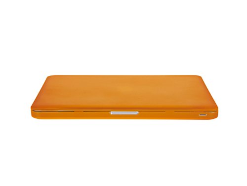 Macbook Pro 13 Hülle,TECOOL [Ultra Slim Serie] Plastik Hartschale Schutzhülle Snap Case und Silicon Tastatur Abdeckung für Apple MacBook Pro 13,3 Zoll – Orange - 5
