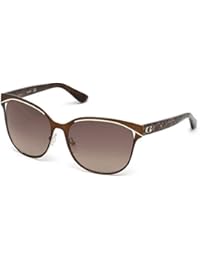 Guess - Gafas de sol - para mujer 49F (matte dark brown / gradient brown)