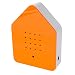 Produktbild Zwitscherbox - Bewegungsmelder löst Vogelgezwitscher aus. Entspannend, erfrischend. Designobjekt 11 x 15 cm orange