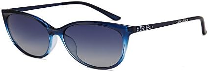 DUBI 2018 new lady butterfly shaped retro sunglasses (black, Ice blue)
