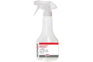 Magazzini GM MUFFAOUT, Antimuffa Spray Igienizzante, Efficace su Pareti Interne ed Esterne, Rimuovi Muffa per Muri e Piastrelle, 500ml