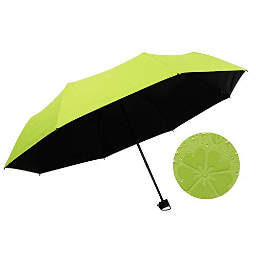 Preisvergleich Produktbild MackeJacke Wasser, Blüte, Schwarzer Plastikschirm, Sonnenschutz, Uv-Schutz