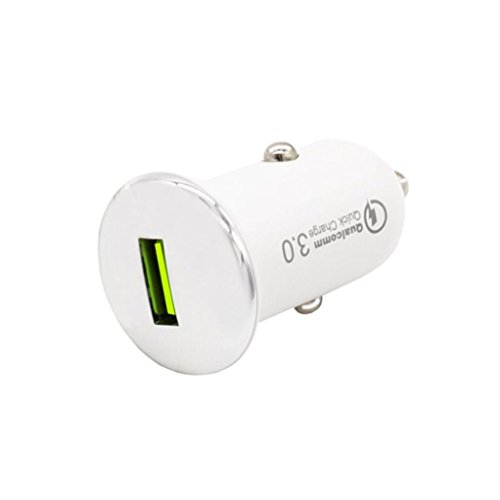 Preisvergleich Produktbild Auto-LadegerätUSB Car Charger Schnellladeadapter Zigarettenanzünder für Telefon für iPad Mini 1 / 2, iPhone 5 / 6 / 6, iPod, iPad Air 1 / 2 (Silber)