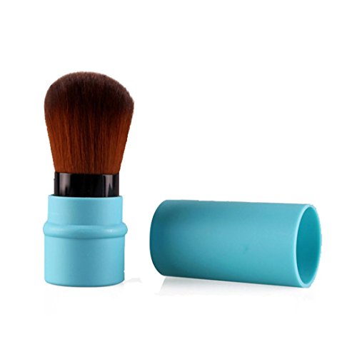 Tonsee® Blush Powder Retractable Cosmetic Multifunctional Portable Single Makeup Brush (Sky Blue)