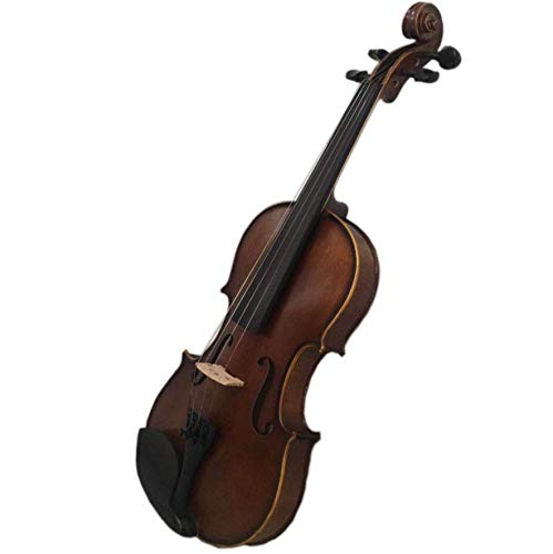 Preisvergleich Produktbild YQQY Violine Geige 4 / 4 Schülerprüfungsgrad hochwertige Reine handgefertigte Ebenholz-Konfiguration mit hellem Muster