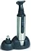 Nose and Ear Hair Trimmer with 2 Washable Attachments Stainless Steel Precise Cutting Hygienic