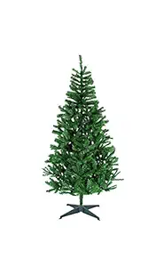Artificial Christmas Tree with Decorative Ornaments, 2 Ft Height