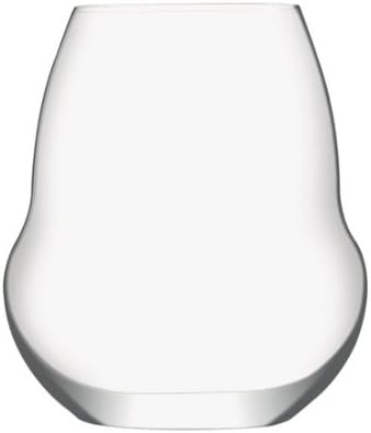 Oenomust 50 cl Crystal Glass Tumbler Gift, Pack of 6, Clear
