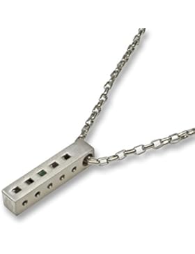 basic-help®-Energie Anhänger Edelstahl matt, mit Edelstahl-Kette