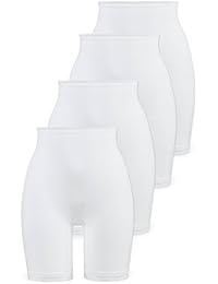 Naturana - Pack de 4 Braga-pantalón con pierna para Mujer 2204