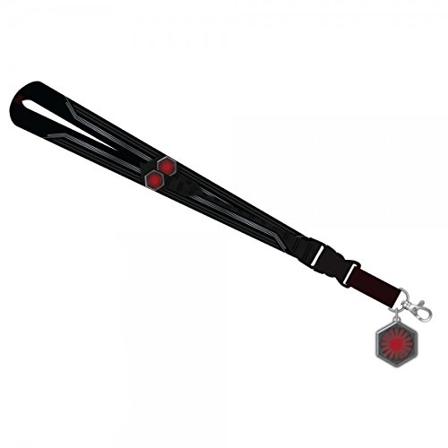 Star Wars: The Last Jedi First Order Logo Charm Lanyard