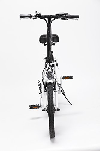 Biwik Mod. Book, 20 Zoll Elektrofahrrad,E-Faltrad,E-Bike,Pedelec,Klapprad,36V 250W Motor, 36V Li-Ion Akku mit 8Ah,weiß,schwarz (weiß) - 3