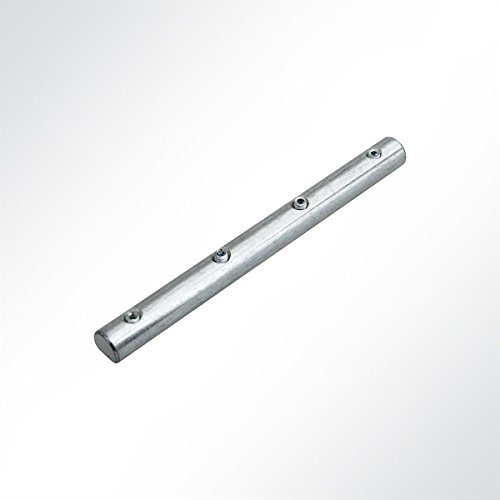 Preisvergleich Produktbild LYSEL Kederverbindungsstücke für Kederschiene 17x44 in Grau (1 Stück)