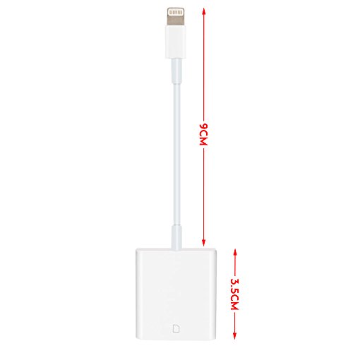 Kartenleser Lightning auf SD Karte Kamera Reader Adapter Kamera card Reader 8 Pin Adapter für Ipad Iphone Android - 5