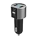 Produktbild Fangfeen C26S Auto Bluetooth FM-Transmitter Zigarettenanzünder Dual USB Ports 3.4A Auto-Ladegerät FM-Modulator Handfree Geräte MP3-Player