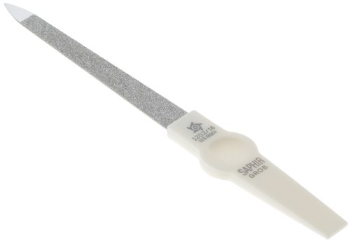Pfeilring Saphir-Nagelfeile weiß 16cm grob& fein - 2